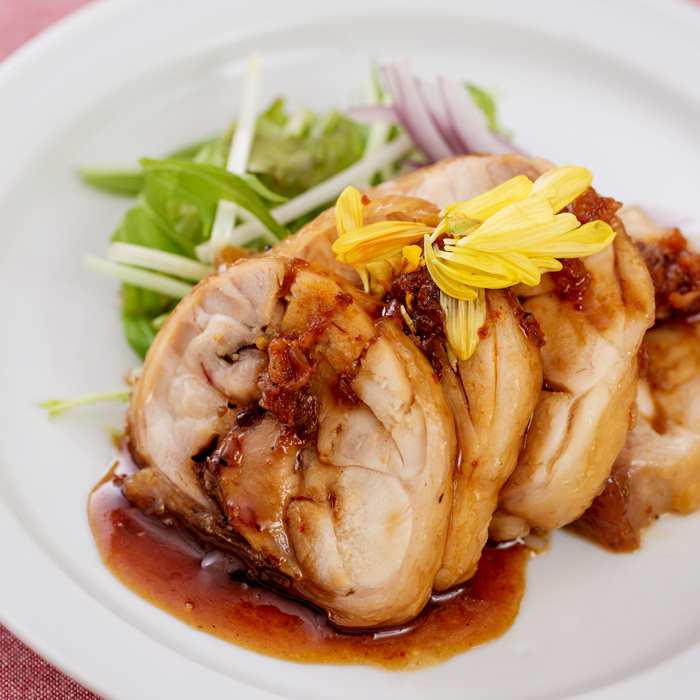 麻辣鶏チャーシュー