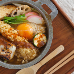 餅入り鍋焼きカレーうどん