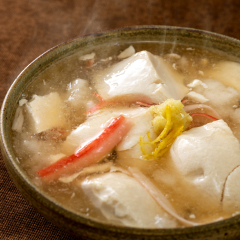 あんかけカニカマ豆腐