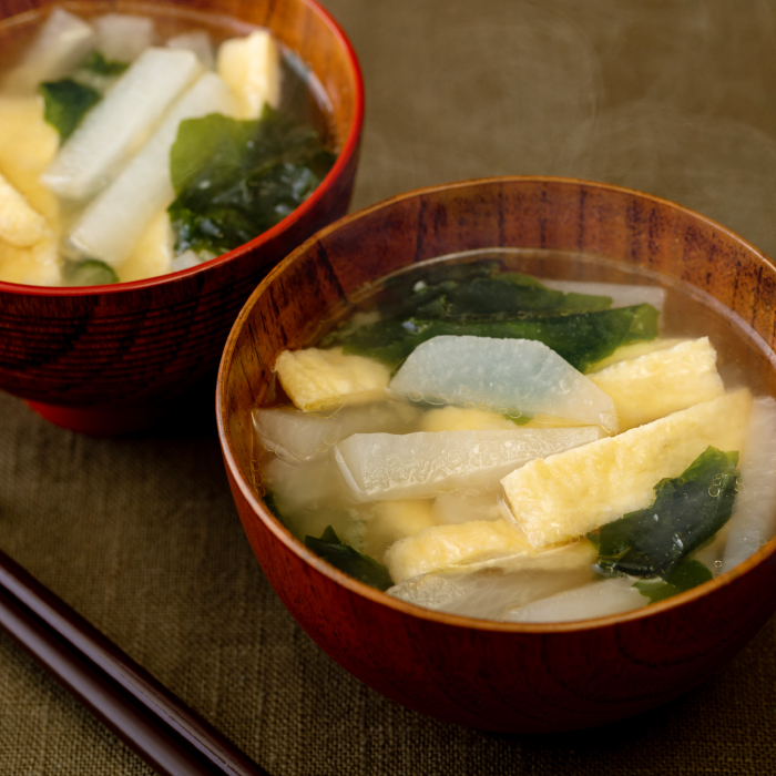 大根と油揚げの味噌汁