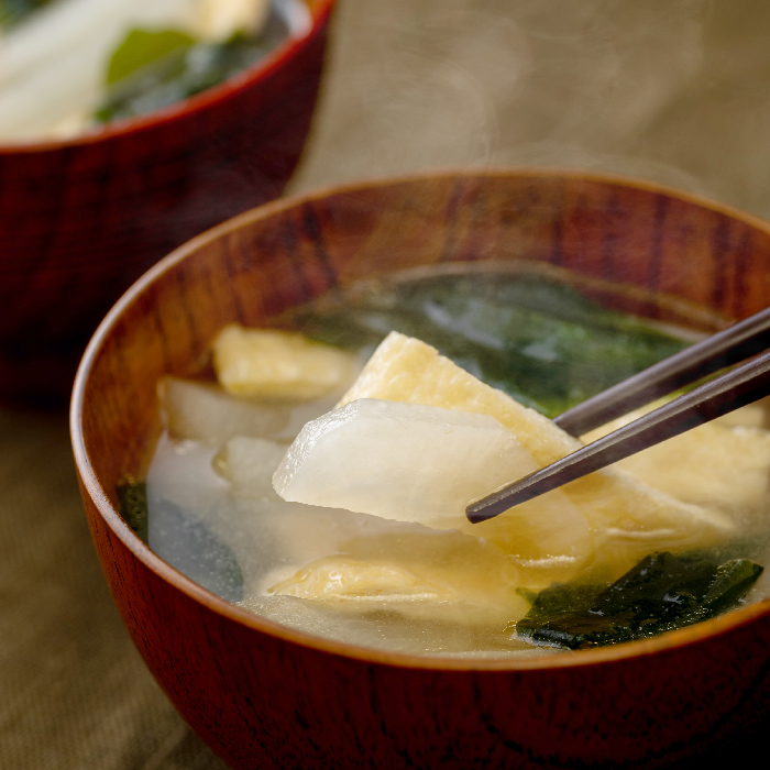 大根と油揚げの味噌汁