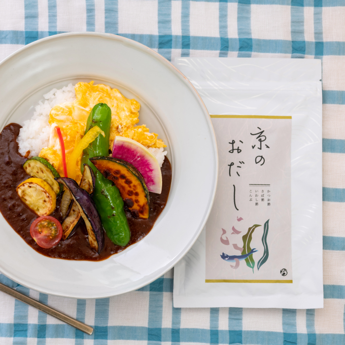 夏野菜の富良野風オムカレー