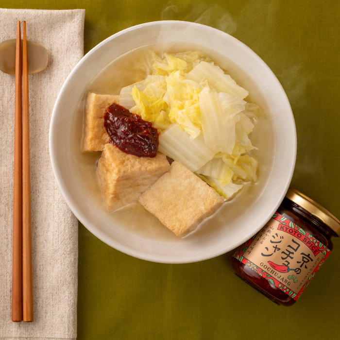 厚揚げと白菜の旨煮