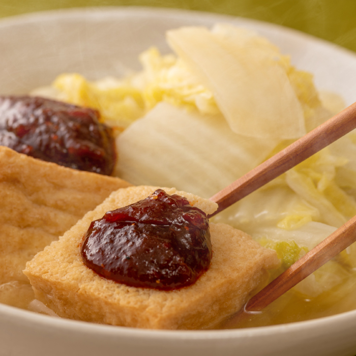 厚揚げと白菜の旨煮