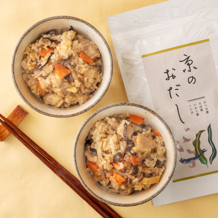 鶏ときのこの炊き込みご飯