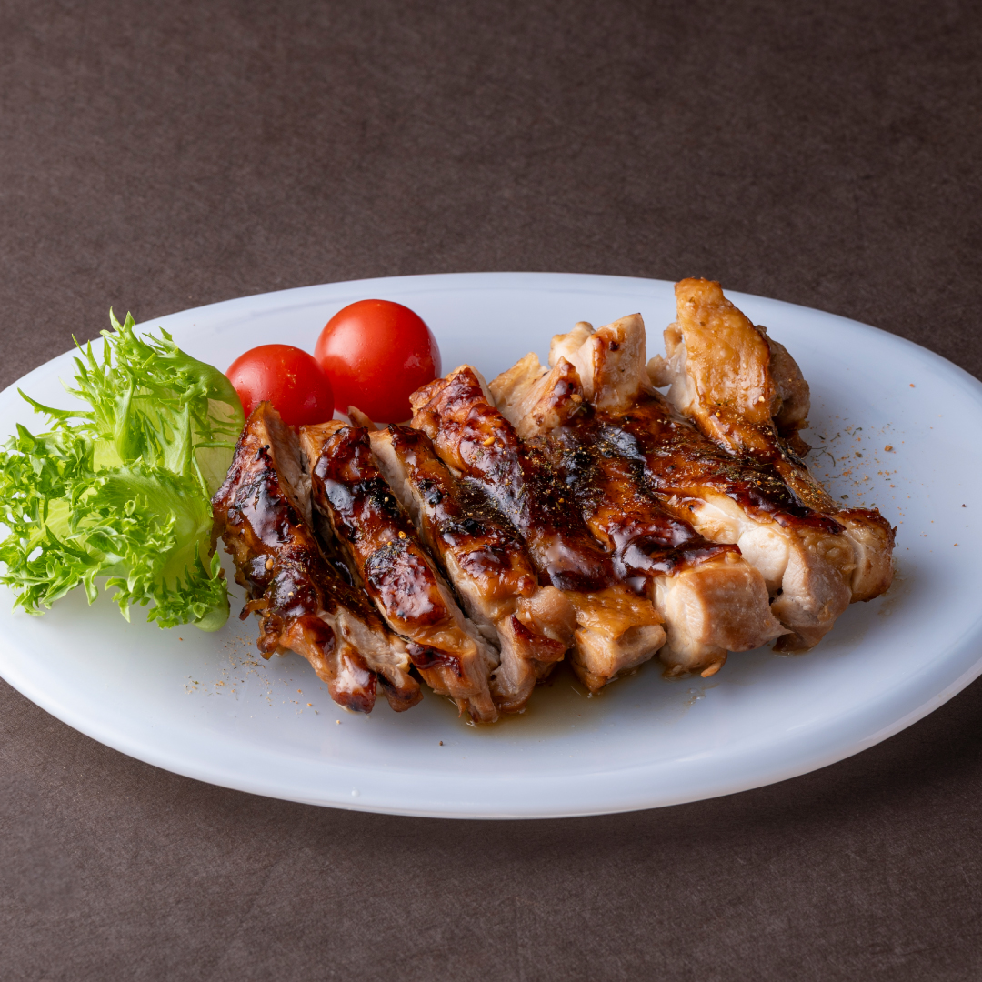 白味噌と柚子七味の照り焼きチキン