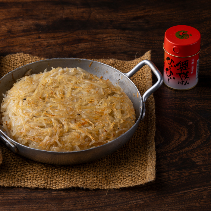 じゃがいものピリ辛ガレット