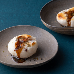 お餅×黒七味さとう醤油