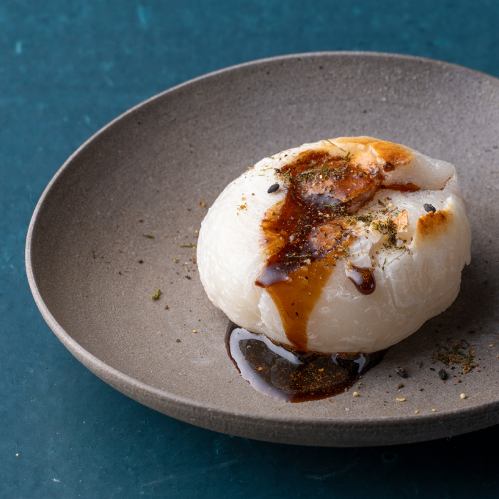 お餅×黒七味さとう醤油