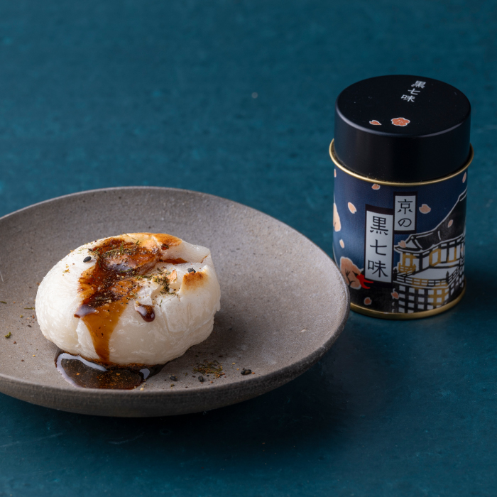 お餅×黒七味さとう醤油