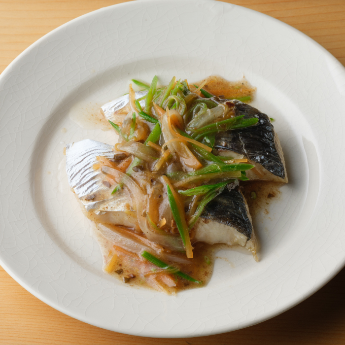 鰆の山椒あんかけ