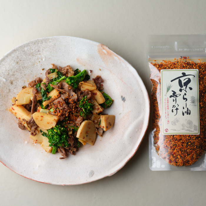 筍と牛肉のピリ辛炒め