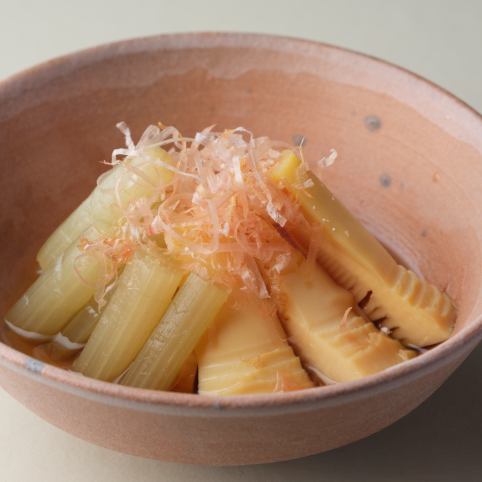 ふきとタケノコの土佐煮