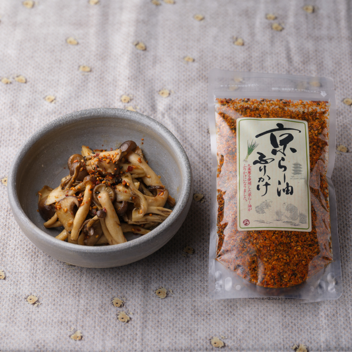 色々きのこのピリ辛味噌炒め